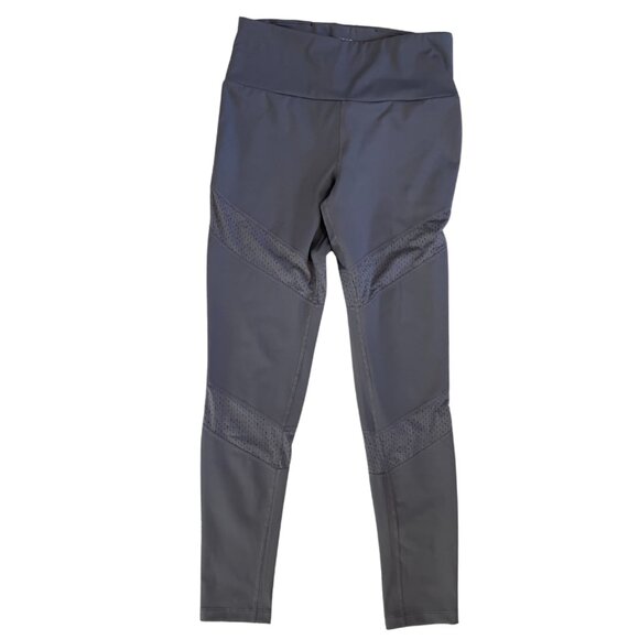 GUESS || Gray leggings mesh diagonal stripes - Size M - NWoT - Picture 3 of 5